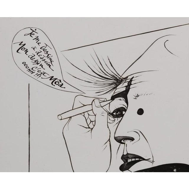 Pierre-Yves Tremois, Moâ the Clown, Original Signed Lithograph For Sale - Image 4 of 7