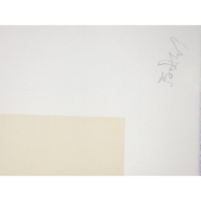 Modern Balthus, Young Girl from Behind, 1994, Original Lithograph For Sale - Image 3 of 4