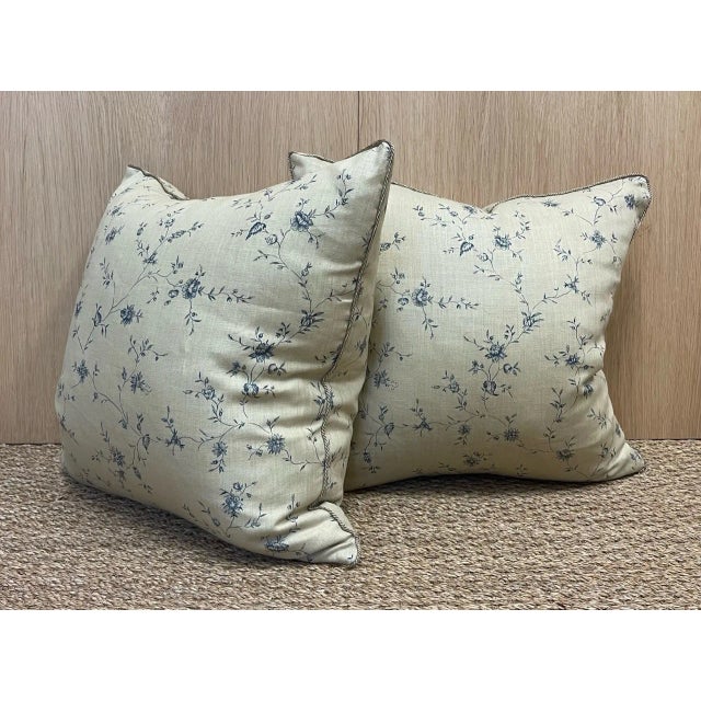 Pair of Vintage Chelsea Editions Fabric Throw Pillows Chairish
