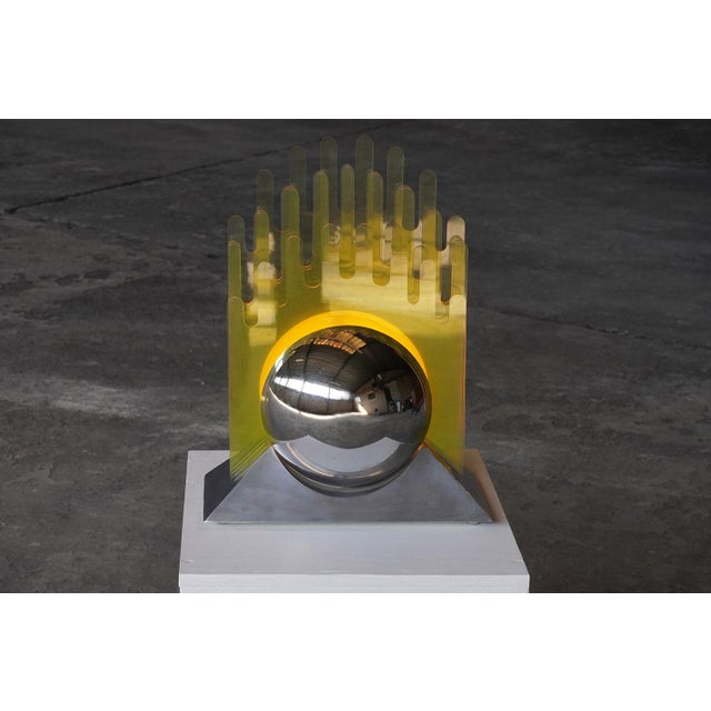 Sfera Table Lamp by Sergio Giobbi and Patrizia Innocenti for Metalmobili, Italy, 1970s For Sale - Image 3 of 11