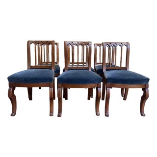 Restoration Period Chairs, Set of 6 For Sale