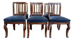 Restoration Period Chairs, Set of 6