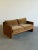 1970s Solid Oak Sling Loveseat in Mohair For Sale - Image 18 of 18
