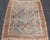 Measures: 3'10 x 4'7 Antique Persian Afshar Rug with Allover Geometric Design in Soft Blue 3'10 x 4'7. Keivan Woven Arts/...