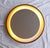 Vintage Round Illuminated Wall Mirror with Teak Frame, 1970s For Sale - Image 9 of 9