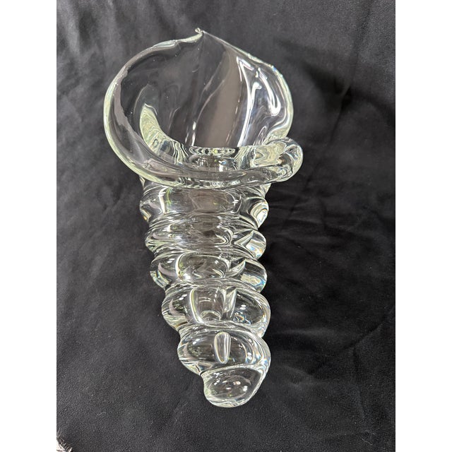 Mid 20th Century Licio Zanetti Sea Shell Sculpture Glass Murano Italy Signed For Sale In Little Rock - Image 6 of 18