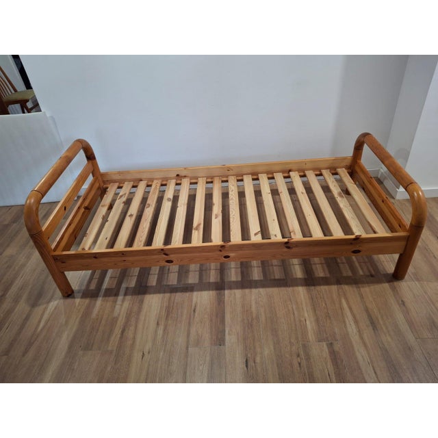 Scandinavian Single Pine Bed For Sale - Image 16 of 16