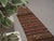 Brown 1970s Vintage Handmade Wool Cotton Brown Runner Rug For Sale - Image 8 of 11