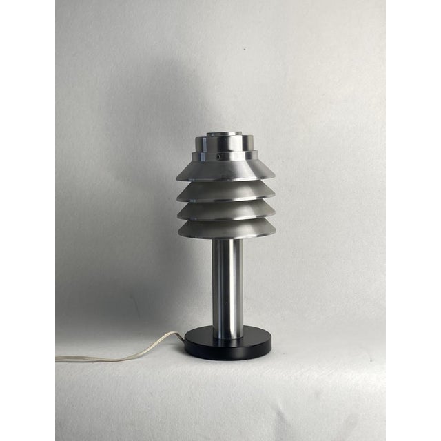 1960s Aluminum Table Lamp by H. A. J. for Markaryd, 1960 For Sale - Image 5 of 18