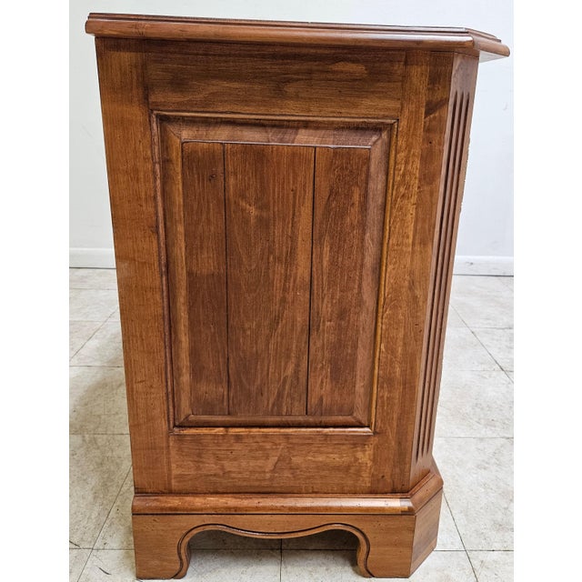 1990s Ethan Allen Legacy French Country Buffet Sideboard Console Server Cabinet For Sale - Image 10 of 12
