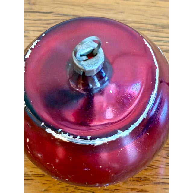 Antique Victorian Mercury Glass Teapot Ornament For Sale - Image 4 of 6