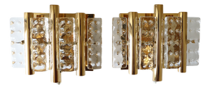 Wall Sconces attributed to Carl Fagerlund for Lyfa, Sweden, 1970s, Set of 2