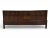 Mid-century modern nine-drawer dresser, circa 1960s, with a distinctive architectural design and deeply fluted drawer...