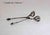 1960s 1960s Georg Jensen Sterling Sugar Tongs For Sale - Image 5 of 11