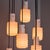 Arredoluce 1950s Italian 8-Glass Cascading Chandelier Attributed to Arredoluce For Sale - Image 4 of 17