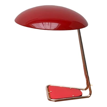 Mid-Century Table Lamp 6763 by Christian Dell for Kaiser Leuchten, 1960s For Sale