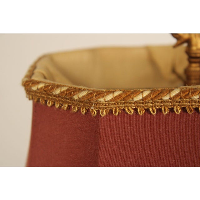 Late 20th Century Egyptian Revival Gilt Greyhound Table Lamps - a Pair For Sale - Image 10 of 18