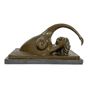 Bronze Art Deco Style Sculpture of a Nude Swimmer by Wayne Current