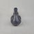 Hand-crafted pewter duck trinket box showcases a sophisticated matte grey finish accented with copper-toned inlaid feather...