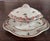 Late 1800s English Imari Style Miniature Sauce Tureen With Tiered Double Underplates For Sale - Image 11 of 18