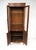 Mid Century Tall Walnut Curio Display Cabinet in the Style of Danish Modern For Sale - Image 12 of 18