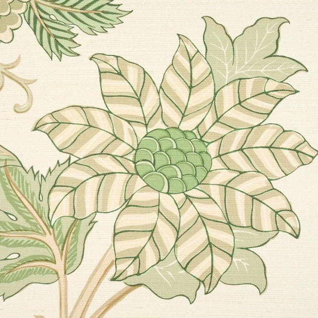 Not Yet Made - Made To Order Schumacher Darsey Tree Of Life Sisal Panel Set In Leaf - 2 Panel Set For Sale - Image 5 of 6