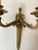Bronze 1940s, French Bronze Classical Sconces - A Pair For Sale - Image 8 of 12