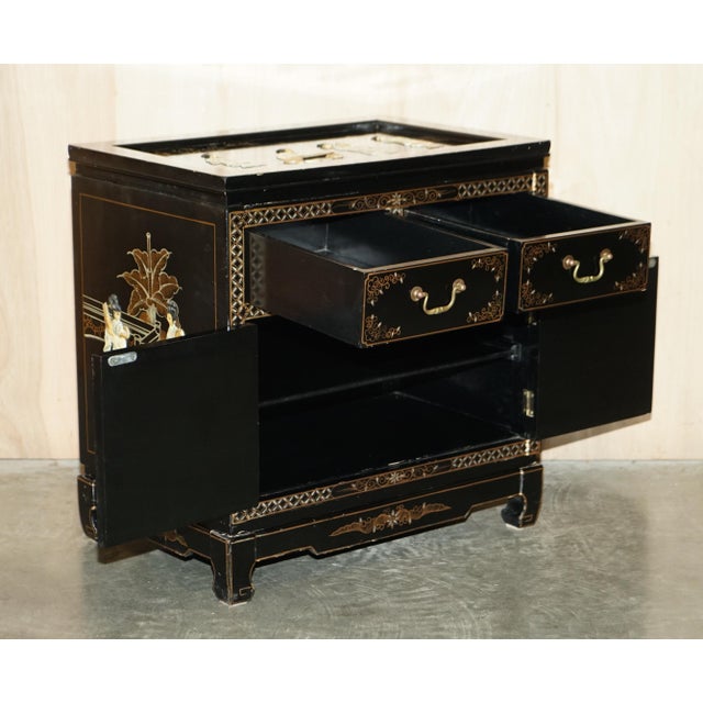 Vintage Chinese Side Cabinet For Sale - Image 16 of 18