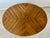 Vintage Mid-Century Modern oval drum storage side table/cabinet from Drexel's prestigious Francesca Collection. This...