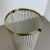Mid-Century Hollywood Regency Brass Umbrella Stand in the style of Mathieu Matégot, France, 1950s For Sale - Image 9 of 17