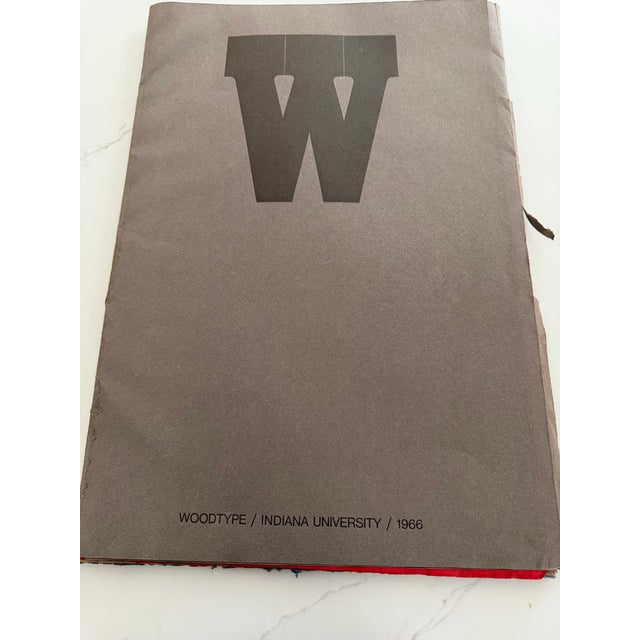 Rare 1966 LTD Ed Wood Type Portfolio (23/25) - Springer, Warrum & Rob Roy Kelly For Sale - Image 11 of 12