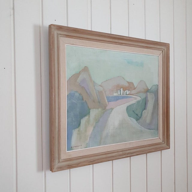 Bia Peterson, Spanish Nature, 1950s, Oil on Canvas For Sale - Image 7 of 18