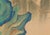 36" * H100"/Panel * 5ps, Mustard-Yellow Pine and Crane Wallpaper, Chinese-Style Pine and Crane Wallpaper Mural, 5 Panels For Sale - Image 6 of 6