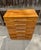 Mengel Furniture Co. Vintage Raymond Loewy for Mengel Oak Chest of Drawers For Sale - Image 4 of 10