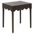 Neha Wavy Accent Table in Dark Chocolate For Sale In Philadelphia - Image 6 of 8