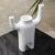Contemporary happy susto vase by jaime hayon. Manufactured by bd barcelona (spain). Glazed ceramic vase in white with...