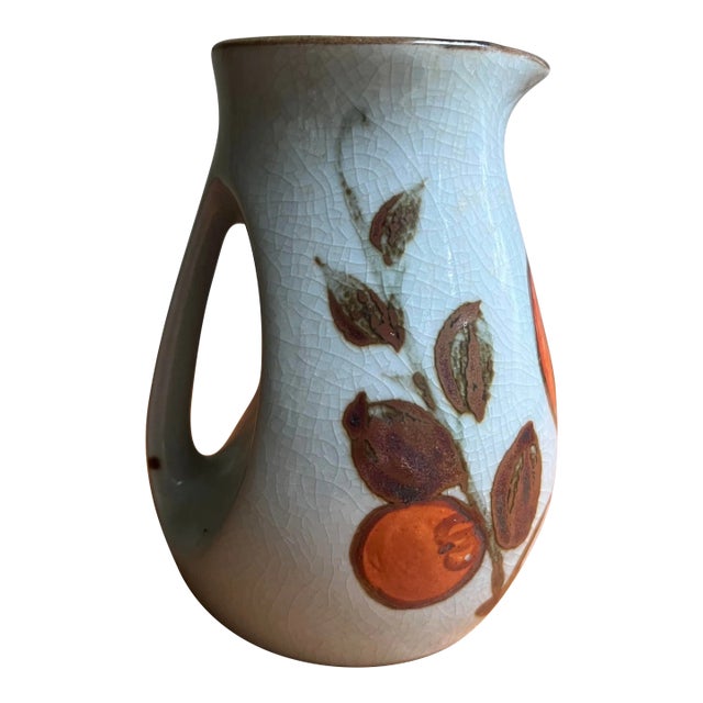 Mid Century Ceramic Decorative Vase / Catch All Vessel For Sale