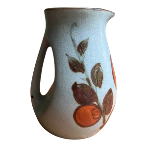 Mid Century Ceramic Decorative Vase / Catch All Vessel