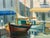 2000 - 2009 Laurence Dingley Mediterranean Harbor Oil Painting, Framed For Sale - Image 5 of 12