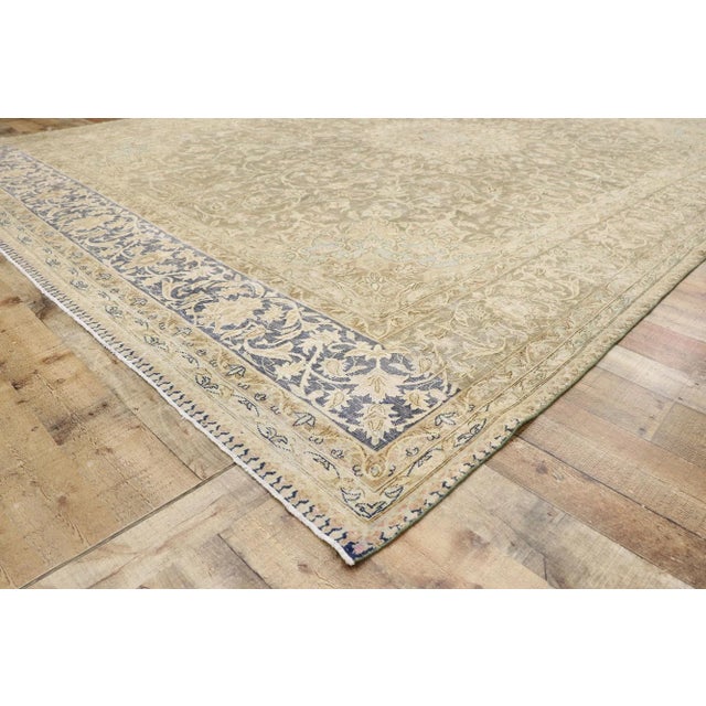Early 20th Century Antique Persian Kerman Rug, 09'11 X 13'11 For Sale In Dallas - Image 6 of 9