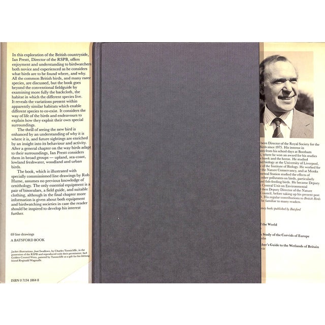 Traditional "British Birds: Lifestyles and Habitats" 1982 Prestt, Ian For Sale - Image 3 of 9