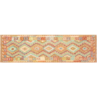 Contemporary Afghan Kilim Runner For Sale