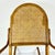 Early 20th C French Boho Chic Coastal Child-Size Bentwood & Cane Rocking Chair, After Thonet For Sale - Image 11 of 15