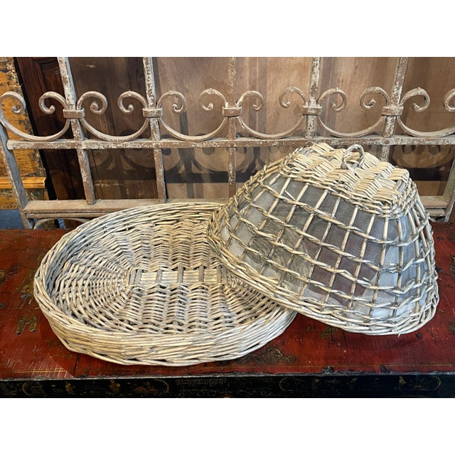 Woven Kitchen Tray With Cover For Sale In San Francisco - Image 6 of 7