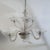 Rococo Style Clear Murano Glass 6-Arm Chandelier, Italy, 1950s For Sale - Image 4 of 8