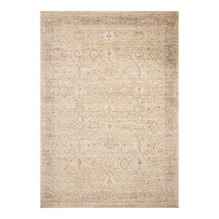 Chris Loves Julia x Loloi Palma Wheat / Bark 2'-7" x 12'-0" Runner Rug For Sale