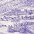 Schumacher Schumacher x Victor Glemaud Toussaint Toile Wallpaper in Purple on Cream - Sample For Sale - Image 4 of 5