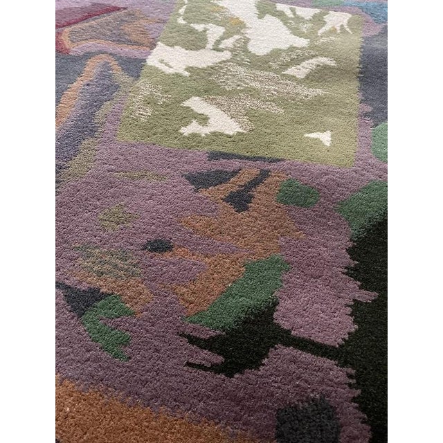 Textile Hand-Tufted Claire Rug from Tisca, France, 1980-1990s For Sale - Image 7 of 10