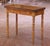 19th Century French Louis-Philippe Burl Walnut and Felt Folding Game Table For Sale - Image 4 of 11