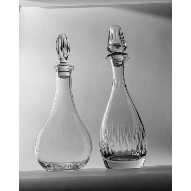 Vintage Murano Glass Decanters with Stoppers, 1980s, Set of 2 For Sale - Image 11 of 12